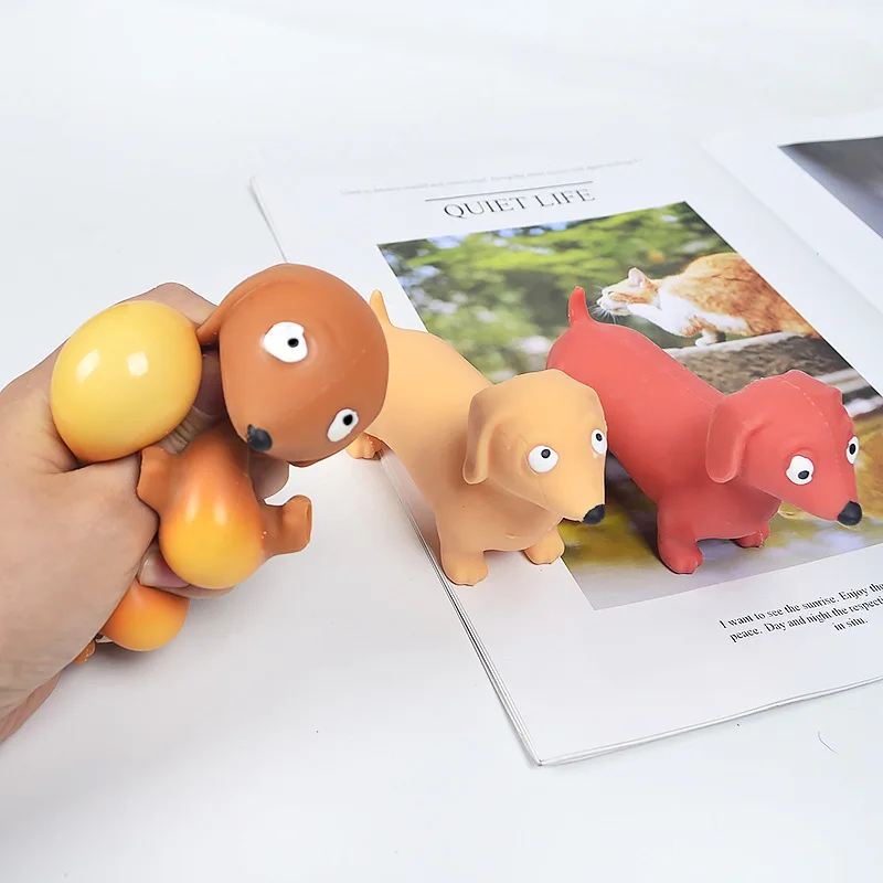 New Creative Vent Pigs Dogs Squeeze Toy Bee Cup Creative Vent Decompression Lovely Creative Christmas Birthday Gift