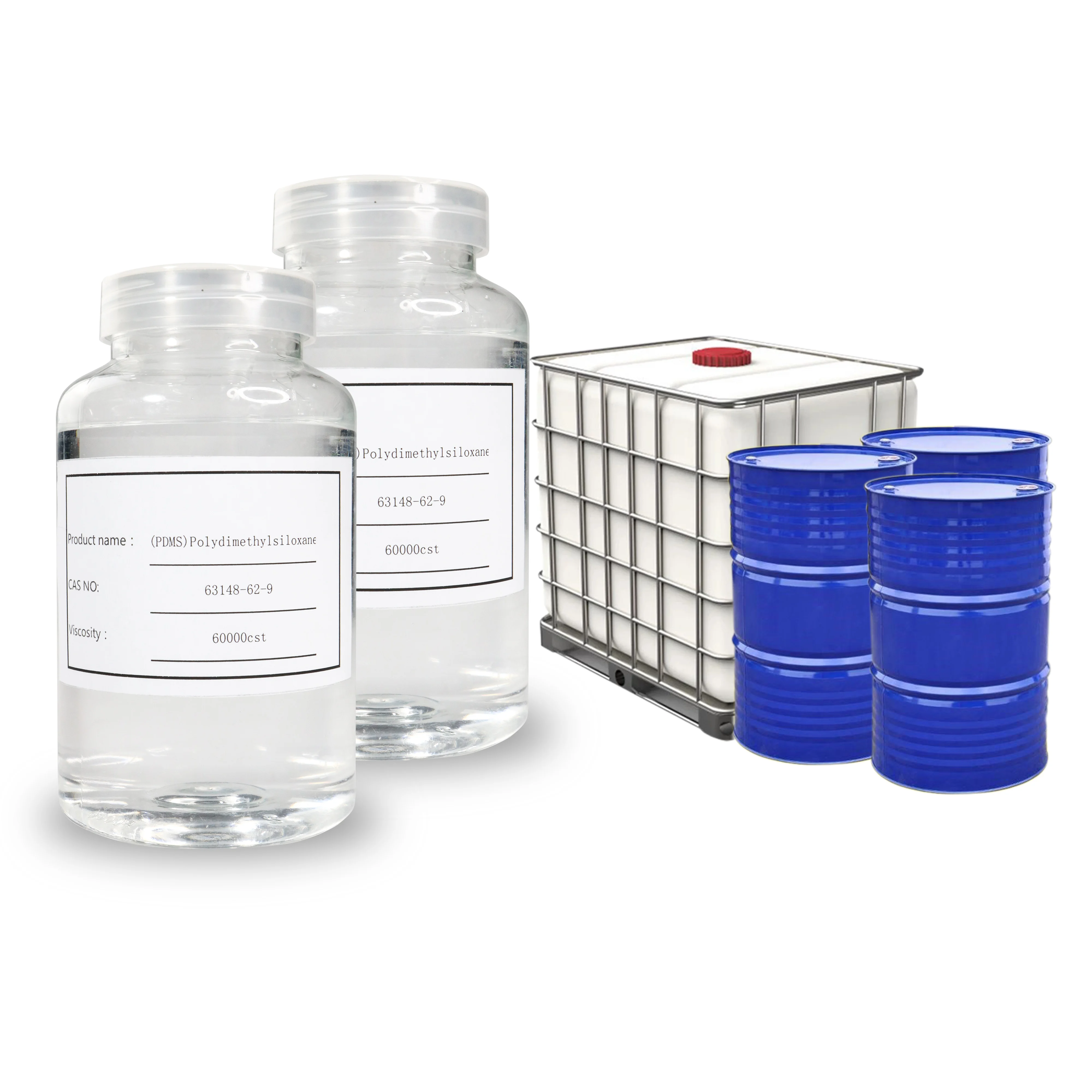 Fluid Cosmetic Raw Materials 80000 cst pdms of tire release agents