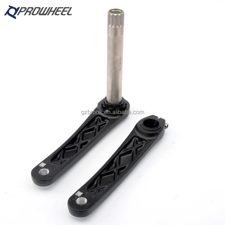 Коленчатый вал Prowheel Snowbike 104BCD/GXP, коленчатый механизм 170 мм, Звездочка для оси велосипеда, деталь