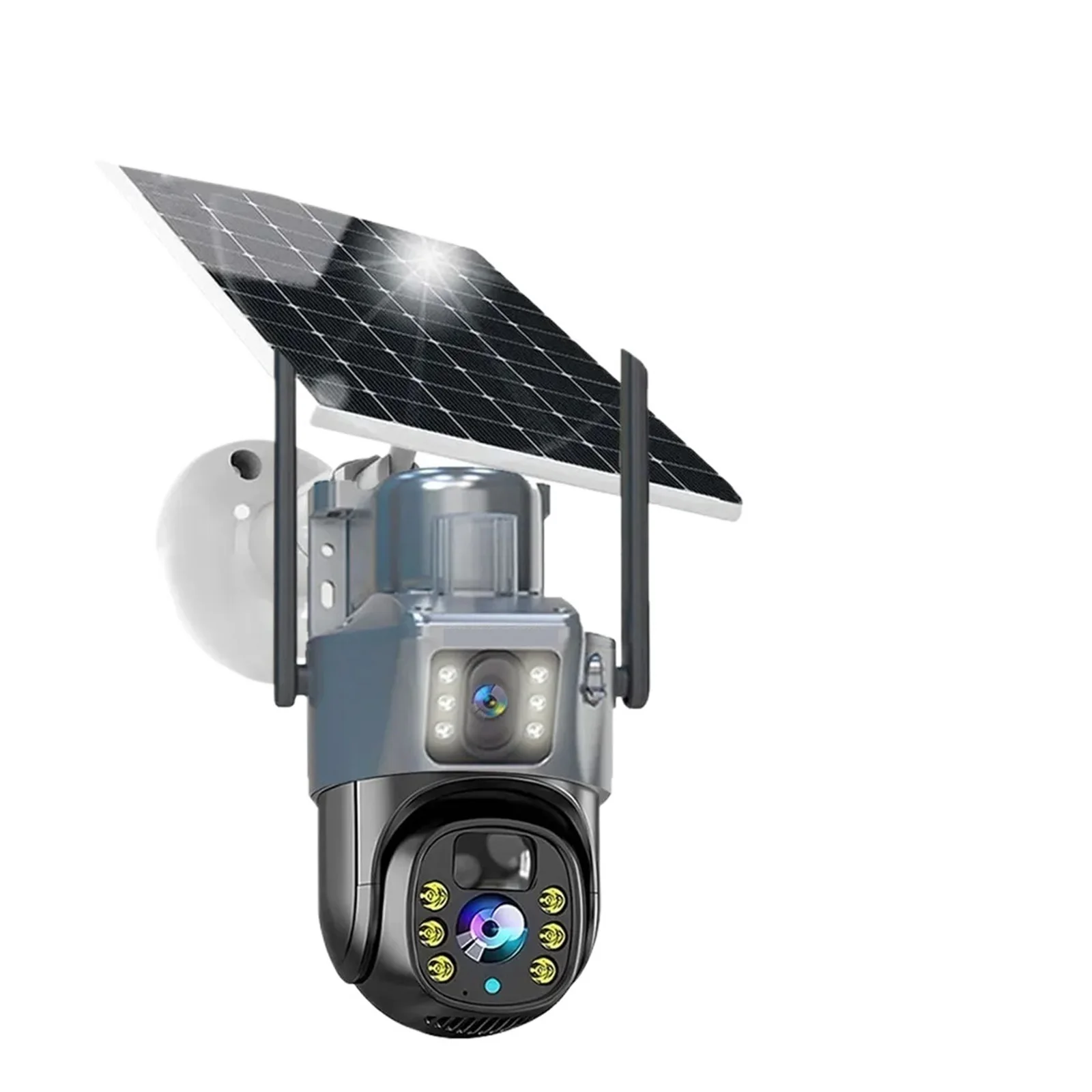 Senhuo 8 million zoom AI tracking WIFI solar Camera Dual lens battery Wireless IP Outdoor Security PTZ
