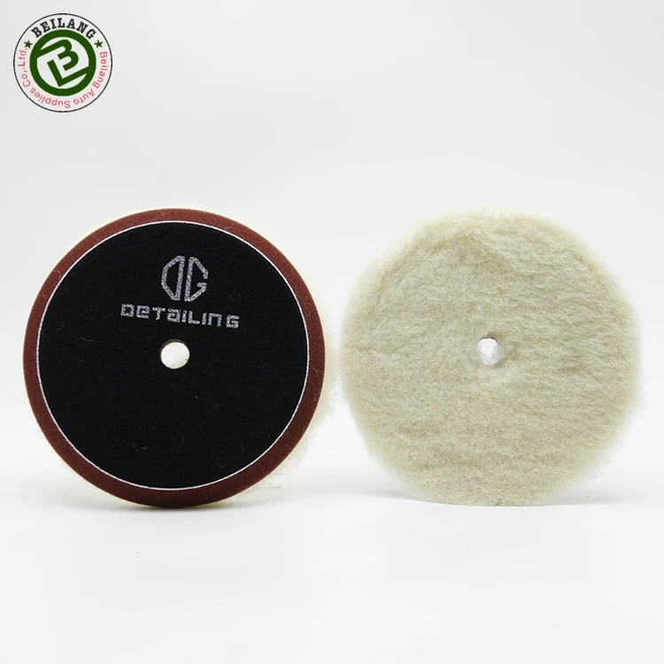 premium 6' wool polishing buffing car buffing wool pad Beilang polishing pad cleaner car polishing pad