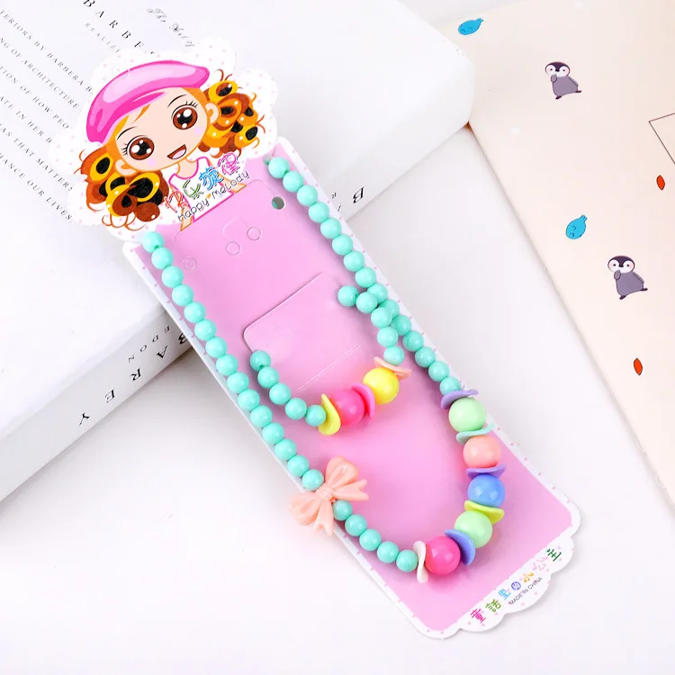 wholesale high quality new style gifts accessories baby girl fashion necklace bracelet set