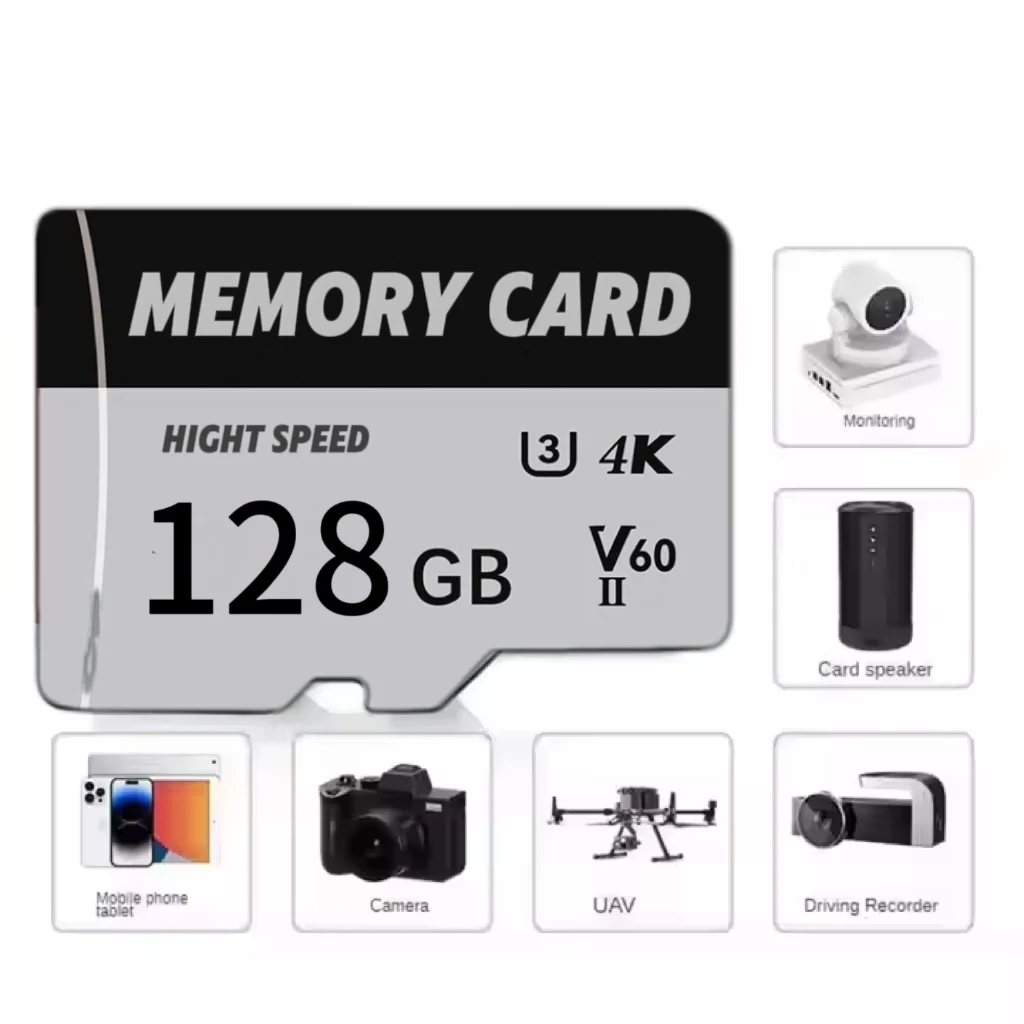 100% Оригинальный Tf лучшая карта памяти 32 ГБ U3 128 256 Sdxc Microsd Sd Держатель карты для 4K камеры и Dvrs