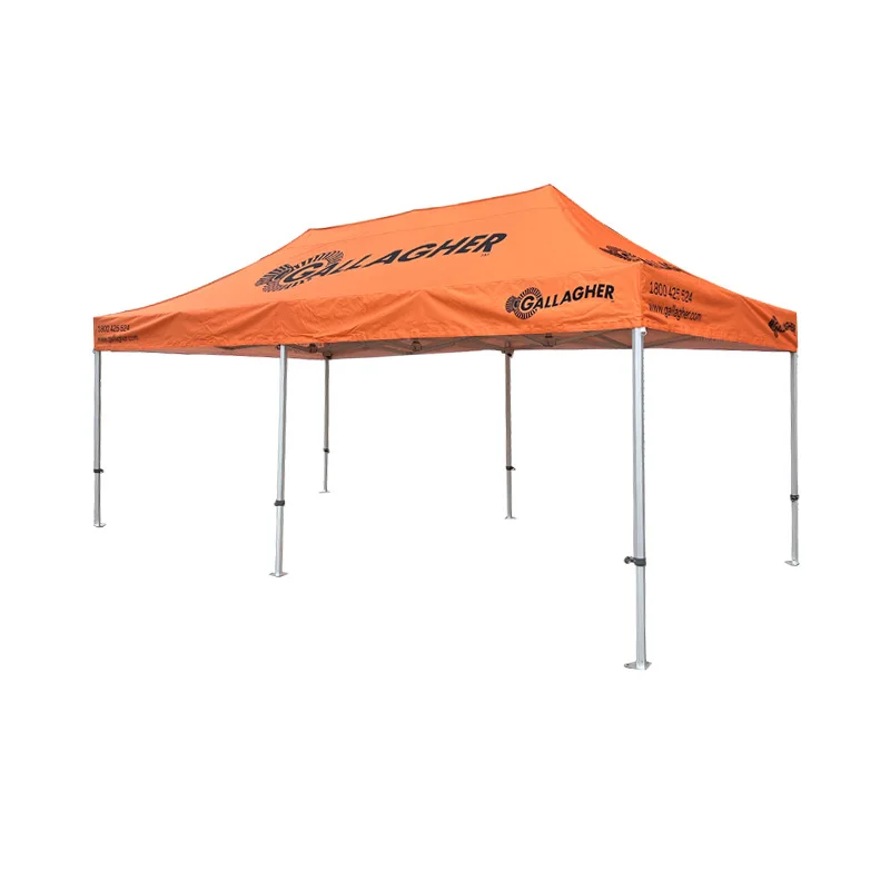 3x6M Hexagon Folding Tent 40MM Aluminum Tube Frame Pop-Up Canopy Marquee for Trade Shows and Events for Parties Awning Use