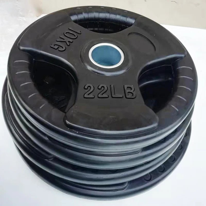 TELLUS Hot Sale Weight Lifting Barbell Gym Equipment Grip Plate Discs Bumper Plate Weight Plate For Home Gym