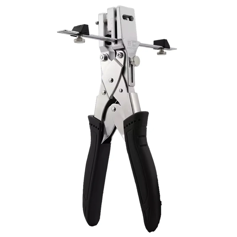 2mm   single hole punching machine  PVC clamp flat hole  pliers