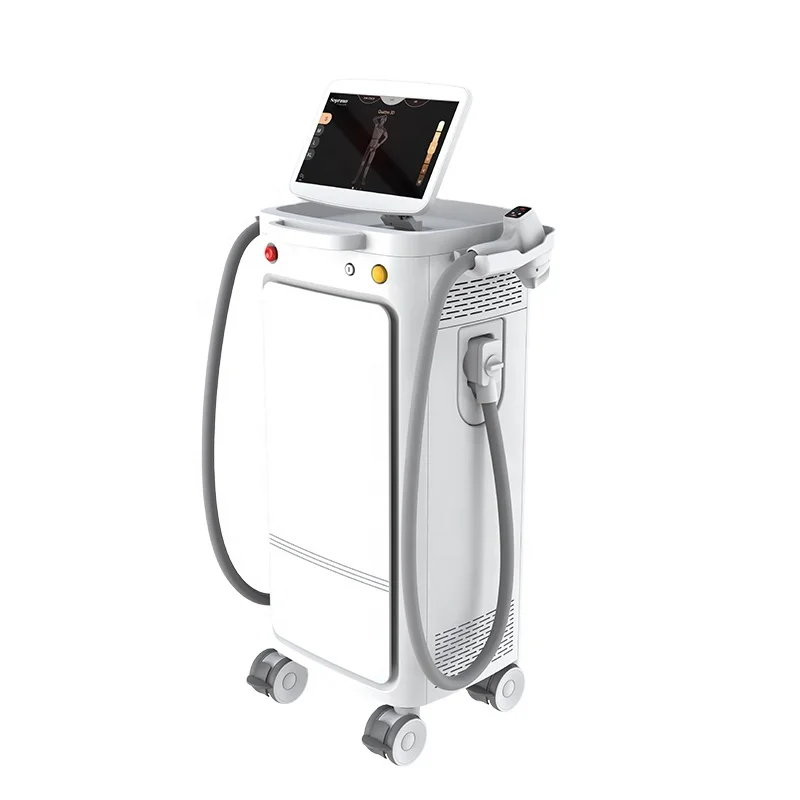 Handle Diode Depilator Laser 755 808 1064 Diode Laser 3 Waves Diode Laser Hair Removal Machine