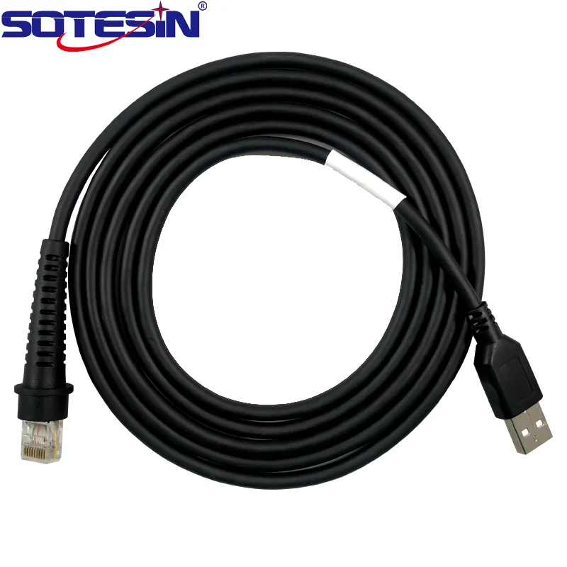  Кабель STOESIN международного стандарта RJ45 К USB подходит для кабеля сканера Honeywell YJ4600 2 м/6 футов