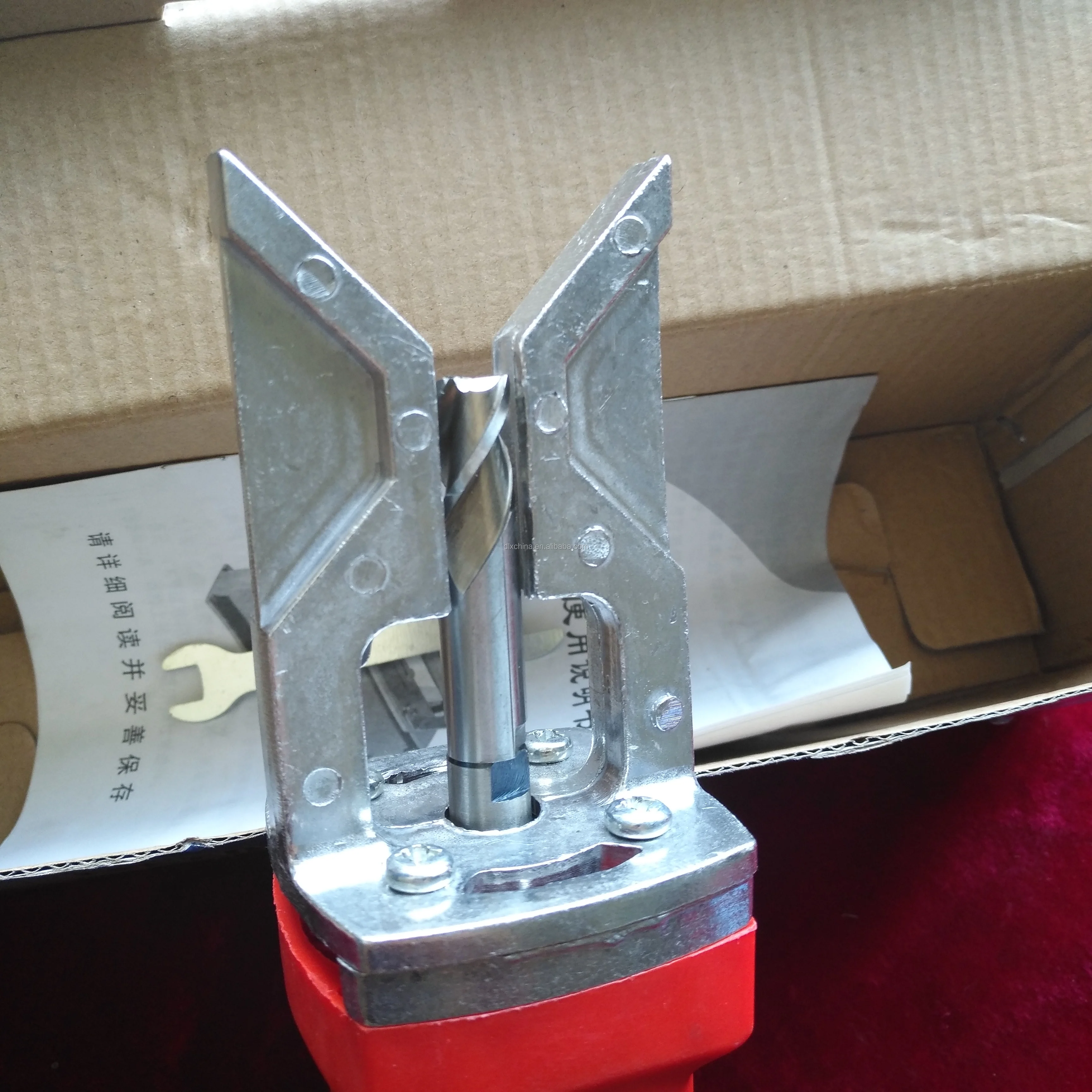 Electric Portable UPVC Window Making Machine for Cleaning Inner Corner Outer Corner and Surface