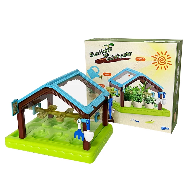 Развивающие Игрушки для малышей экспериментальное наблюдение Выращивание овощей фруктовое растение игрушечная ферма набор игрушек