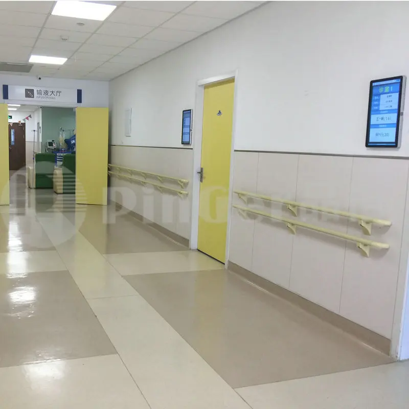 2018 hot sale vinyl &aluminum handrail for hospital