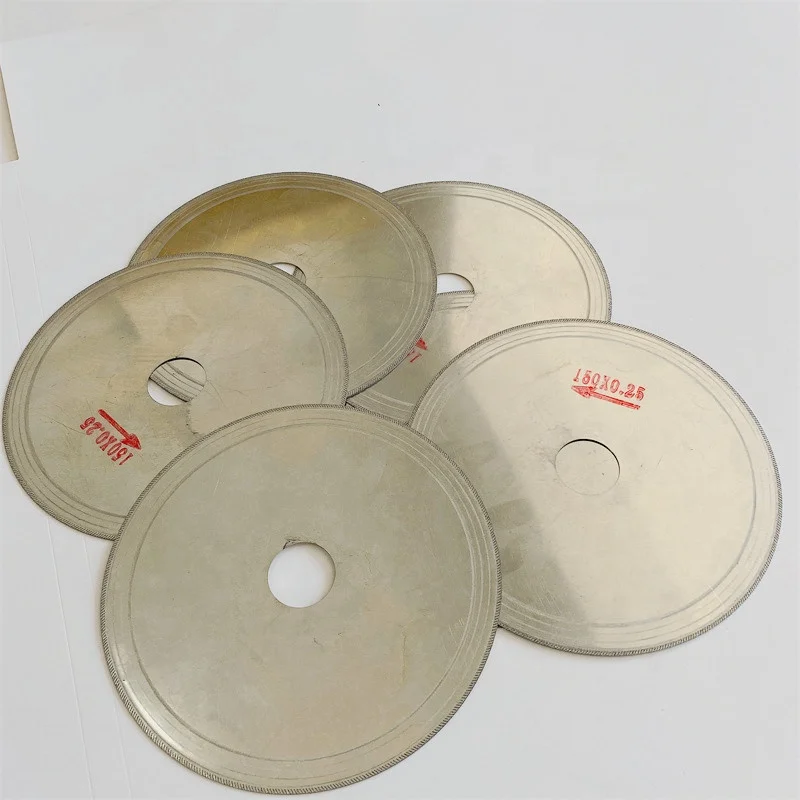 agate cutting saw blade diamond tools gems cutter super thin long life factory offer