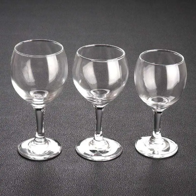 Factory  wholesale  transparent 150ml 400ml red wine drinking glasses  cup