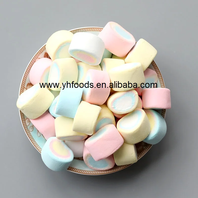 HALAL 250g assorted fruit flavors marshmallow sweets candy