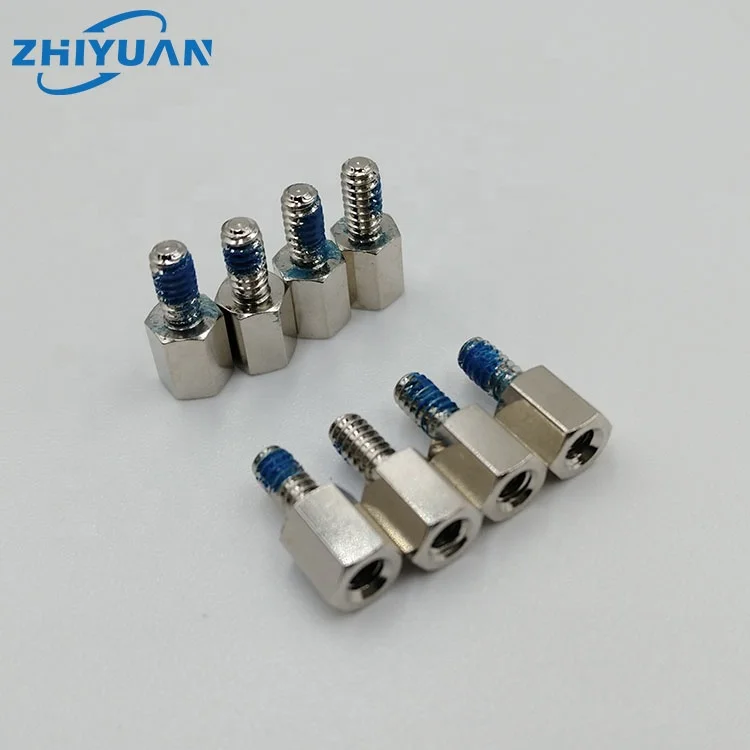 Наружная Внутренняя шестигранная прокладка, латунная печатная плата M3, Резьбовая Шестигранная прокладка