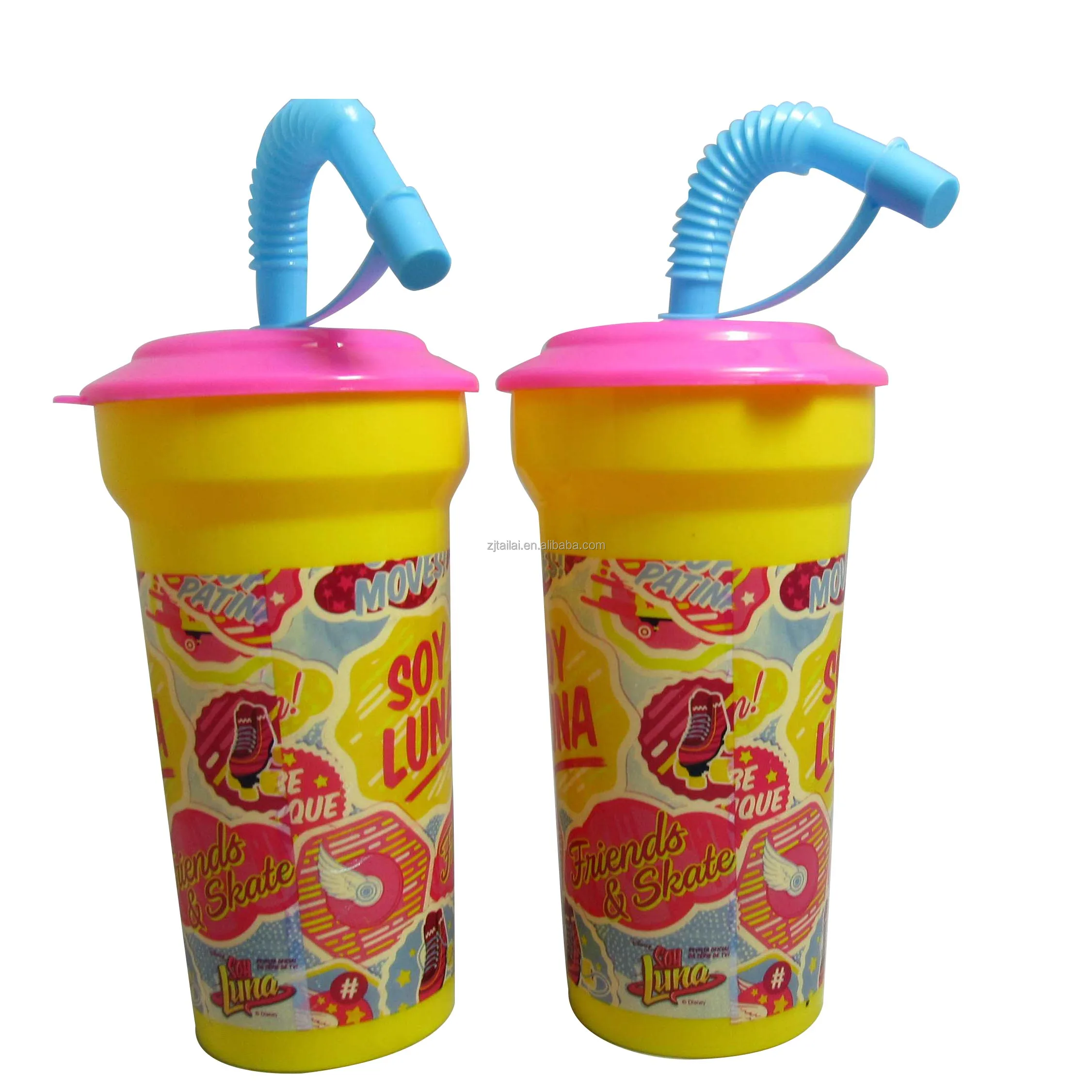 11 oz 300ml plastic water  cup for child kids 16oz 450 ml pp polypropylene cheap plastic water  cup with straw and lid for adult