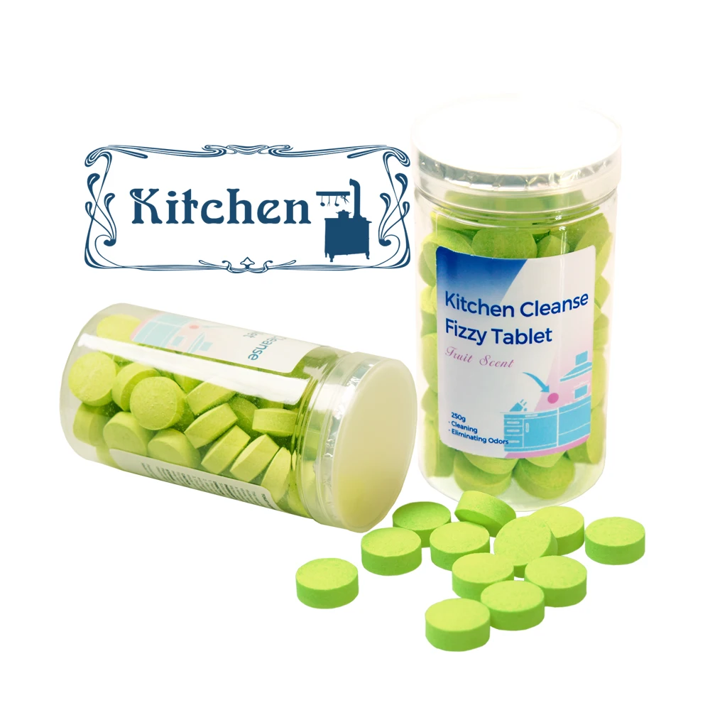 Experienced Manufacturer All Purpose Cleaner Tablet Pipe Drain Grease Oil Kitchen Cleaner Detergent Sheet