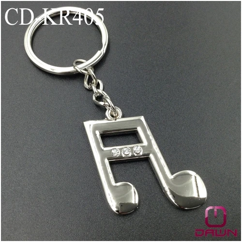 Wholesale mini guitar music note keychain violin keychain