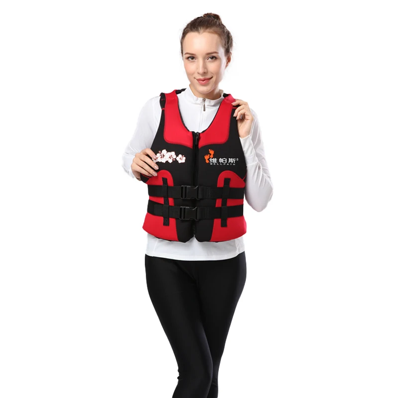 wellpath 1013 children life vest swimming canoeing kayaking paddle boating neoprene adult life jacket