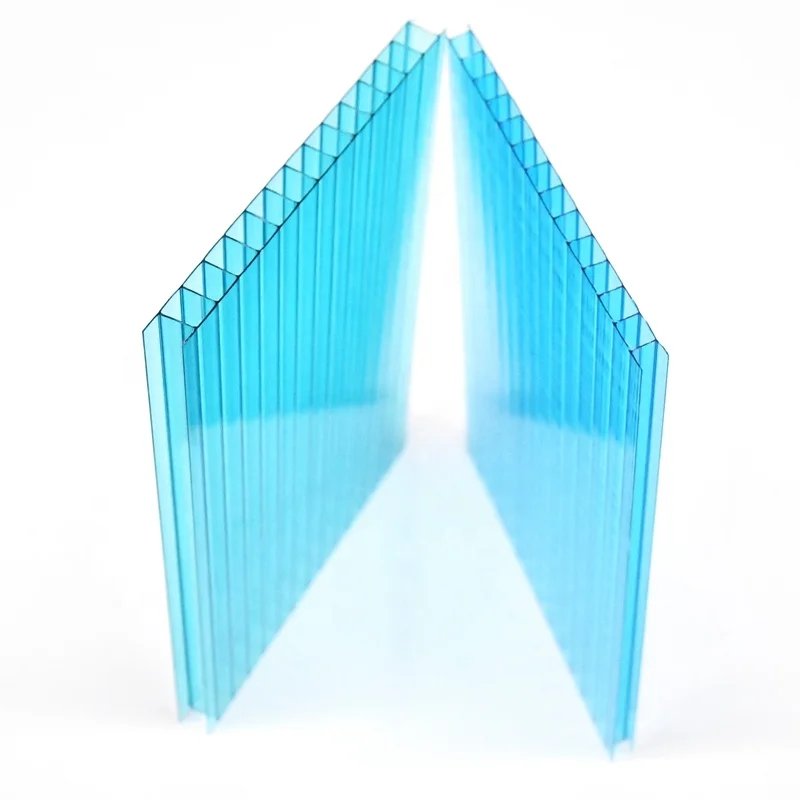High weight 6mm 8mm 10mm clear double layer roofing polycarbonate sheets in sri lanka