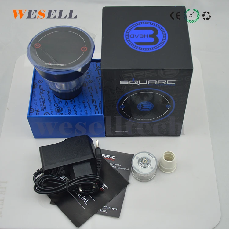 
in stock!!!Square electronic shisha e hookah square ehead 