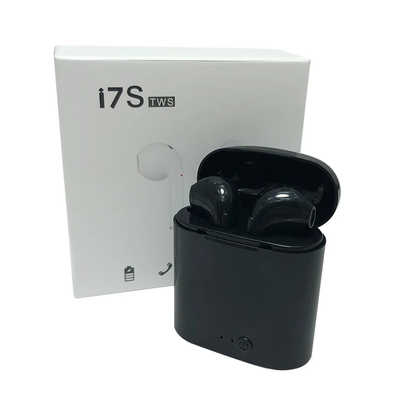 Whosale Economic Version i7s TWS Headphones, True Stereo Twins Wireless BT5.0 Earphone tws i7 i7s for promotion free gift