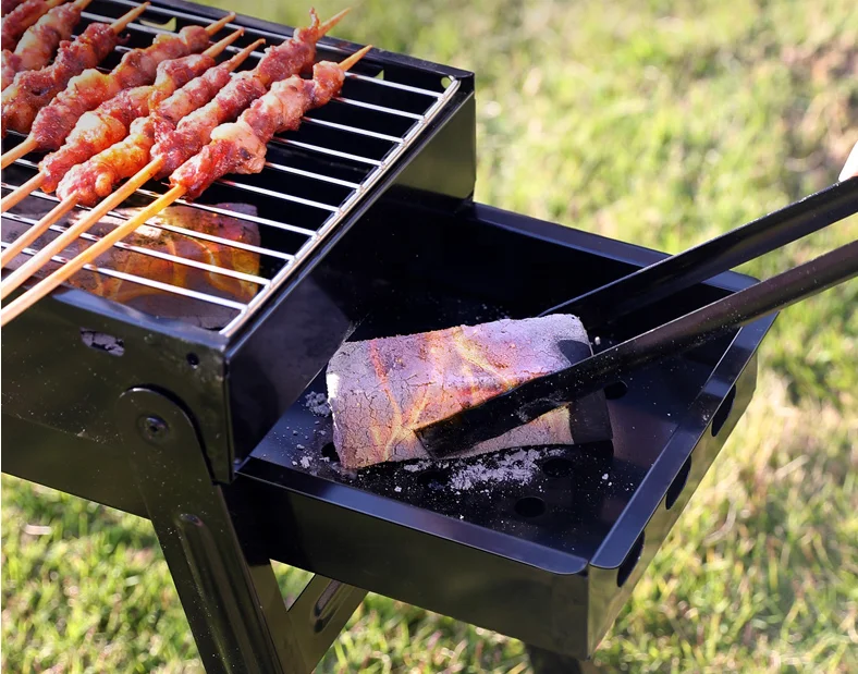 Factory Direct Selling Easy To Carry Simple Charcoal Bbq Grill Tabletop Barbecue Grills
