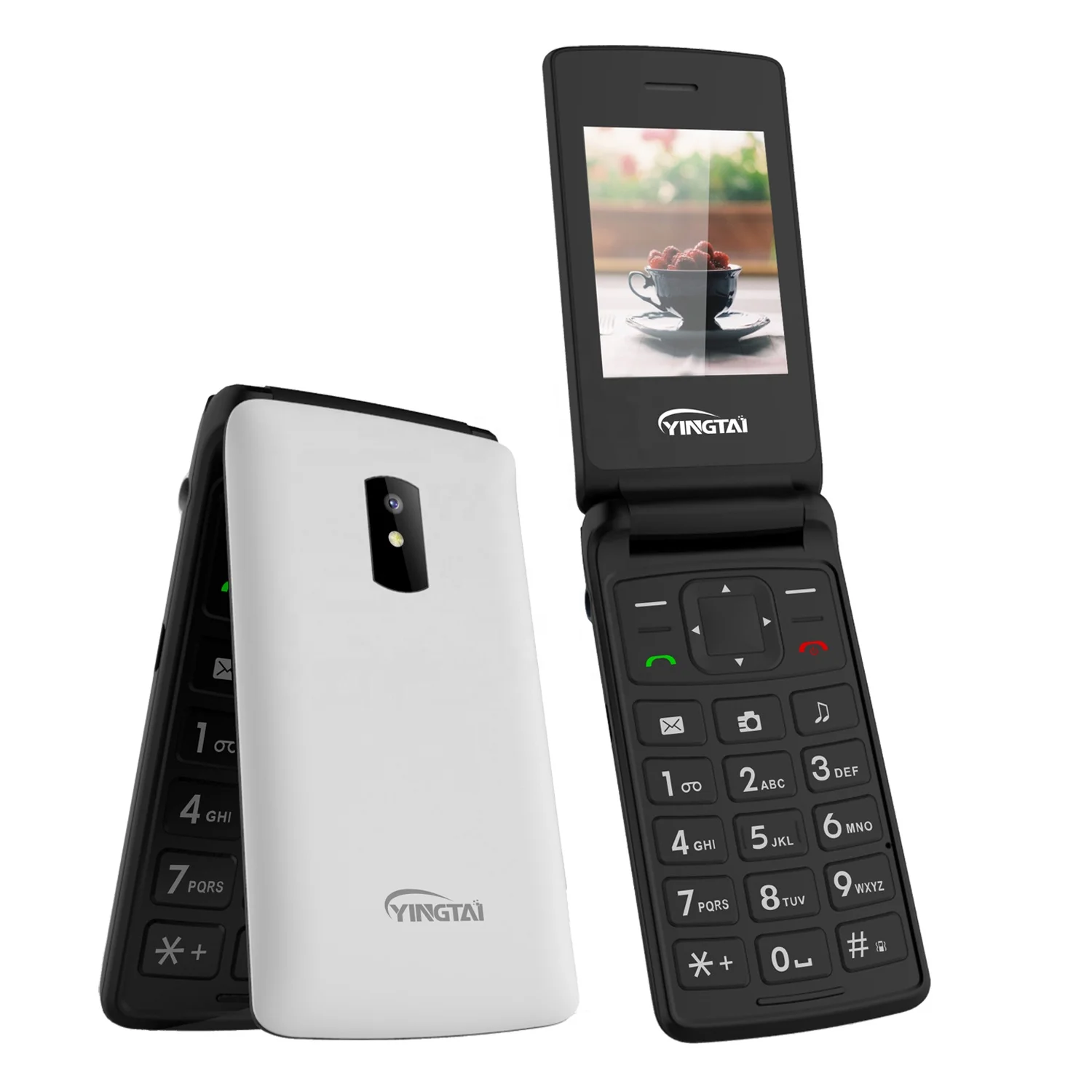 Китайские мобильные телефоны по низкой цене GSM/WCDMA двойной экран мобильный телефон 2 4 дюймов с большой