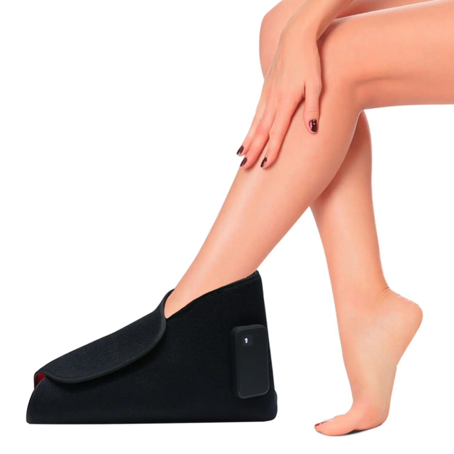 Built-in Power Bank Red & Infrared Light Therapy for Feet 660nm & 850nm LED Red Light Therapy Shoe Device for Foot Pain Relief