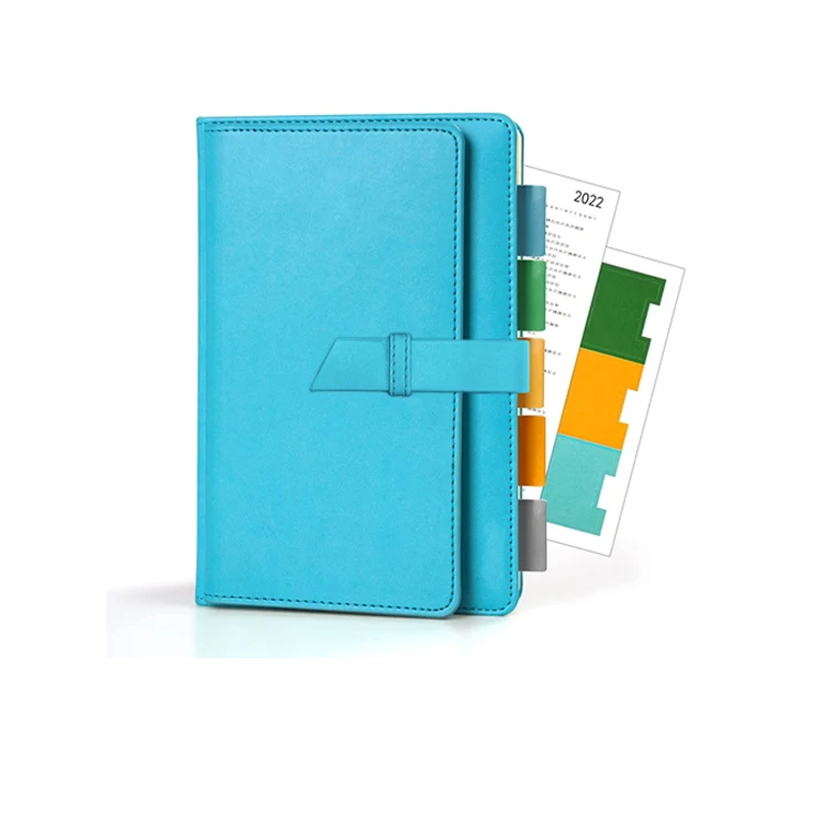 New arrival Customized Size PU leather Hardcover business Promotion diary with Pockets