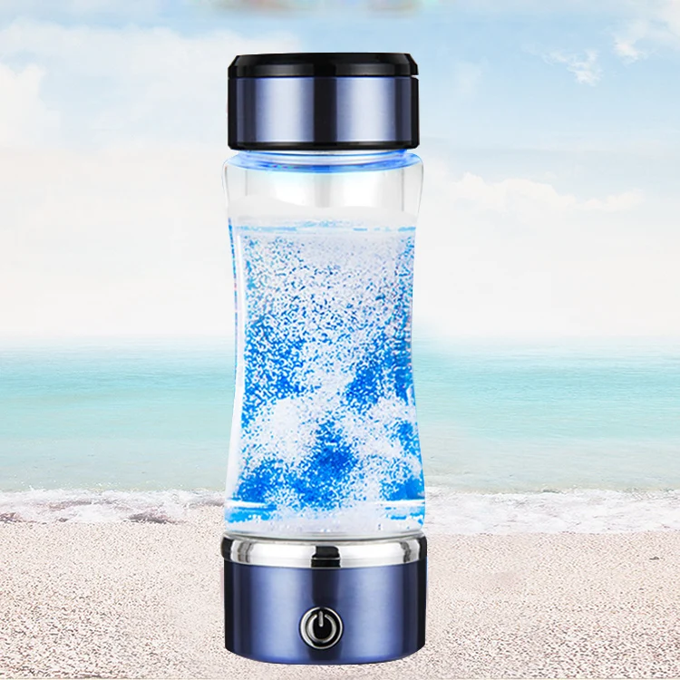 
Новый Пользовательский логотип очиститель портативный водородный щелочной воды ионизатор бутылка 