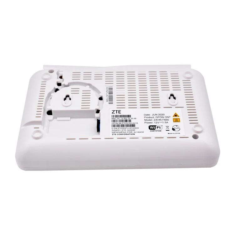 ZTE F660 V8.0 V9.0 GE LAN Port 11N wireless full compatible with ZTE C320 C300 OLT