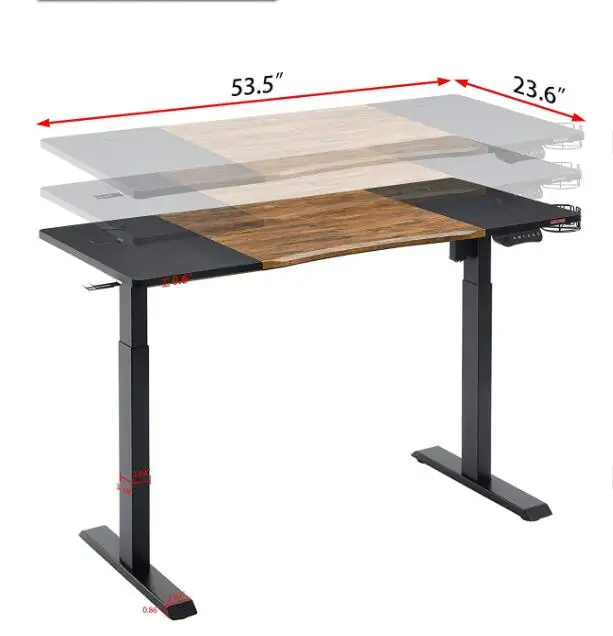 
Новые товары, офисный стол, Электрический стоячий стол, регулируемый по высоте стол 