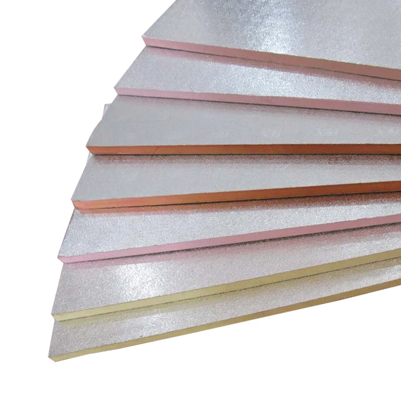 Fireproof Sandwich Panel  Exhaust Heat Shield Fiber Duct Board Foam For Insulation