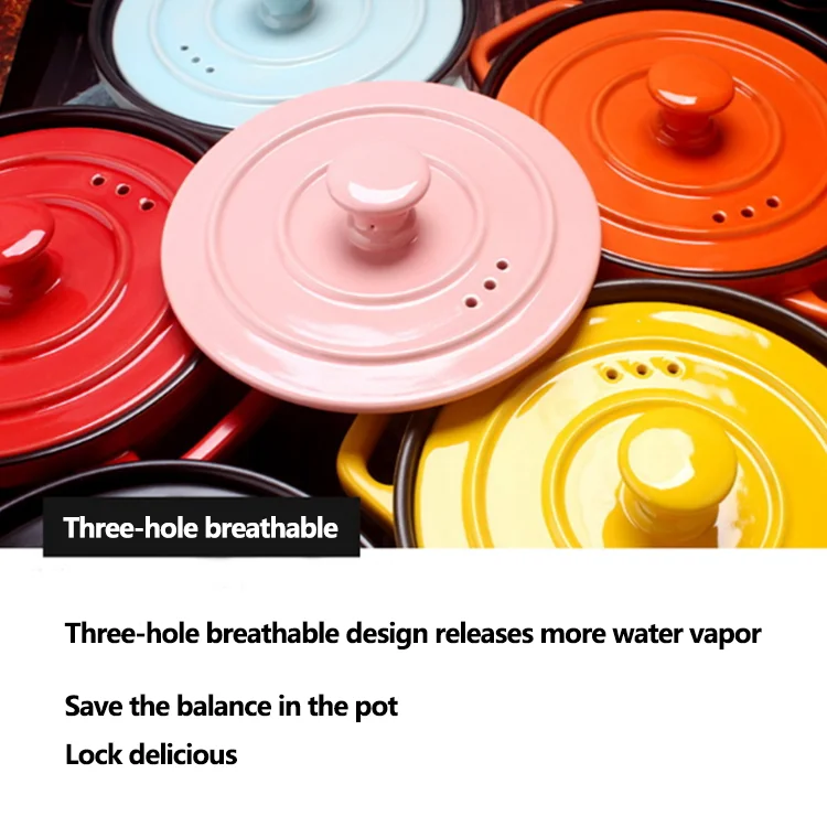 High Quality hot pots insulated casserole matte glazed ceramic casserole  With High Popularity