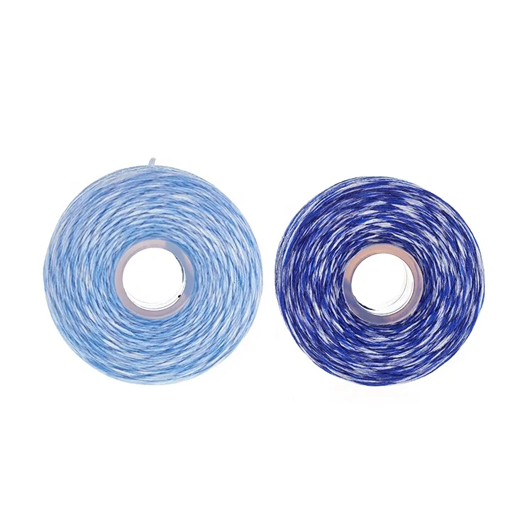 Colorful dental floss refill spool, expanding dental floss thread