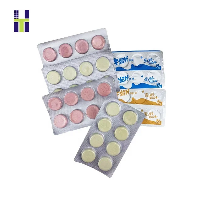 PTP Aluminum blister packaging foil heat sealing with PVC