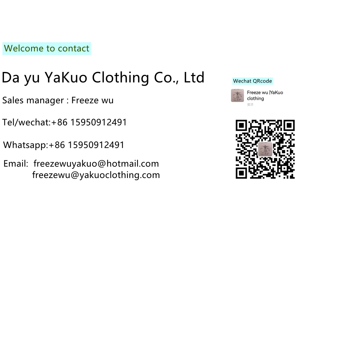 25contact informations