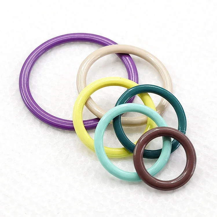 Rings and sliders nylon coated metal strap adjusters accessories for underwear