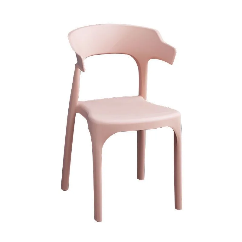 Dining Room Furniture Chair Stackable Modern Leisure Design Plastic Chair