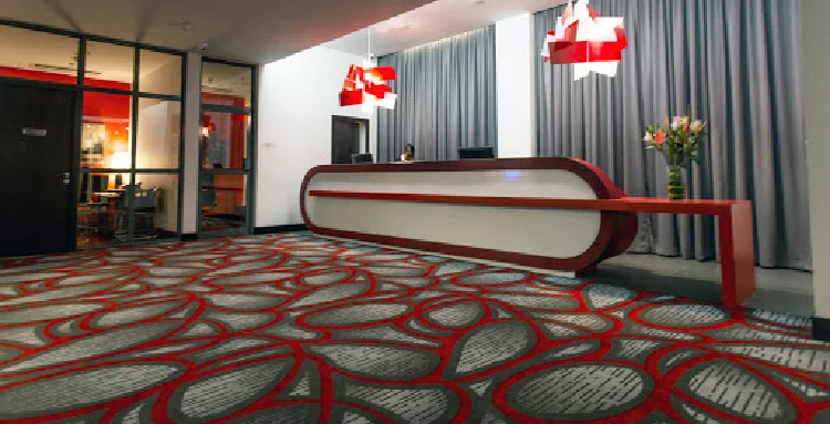 Chinese Carpets Manufacturer Axminster Woven Commercial Durable Wool Carpets