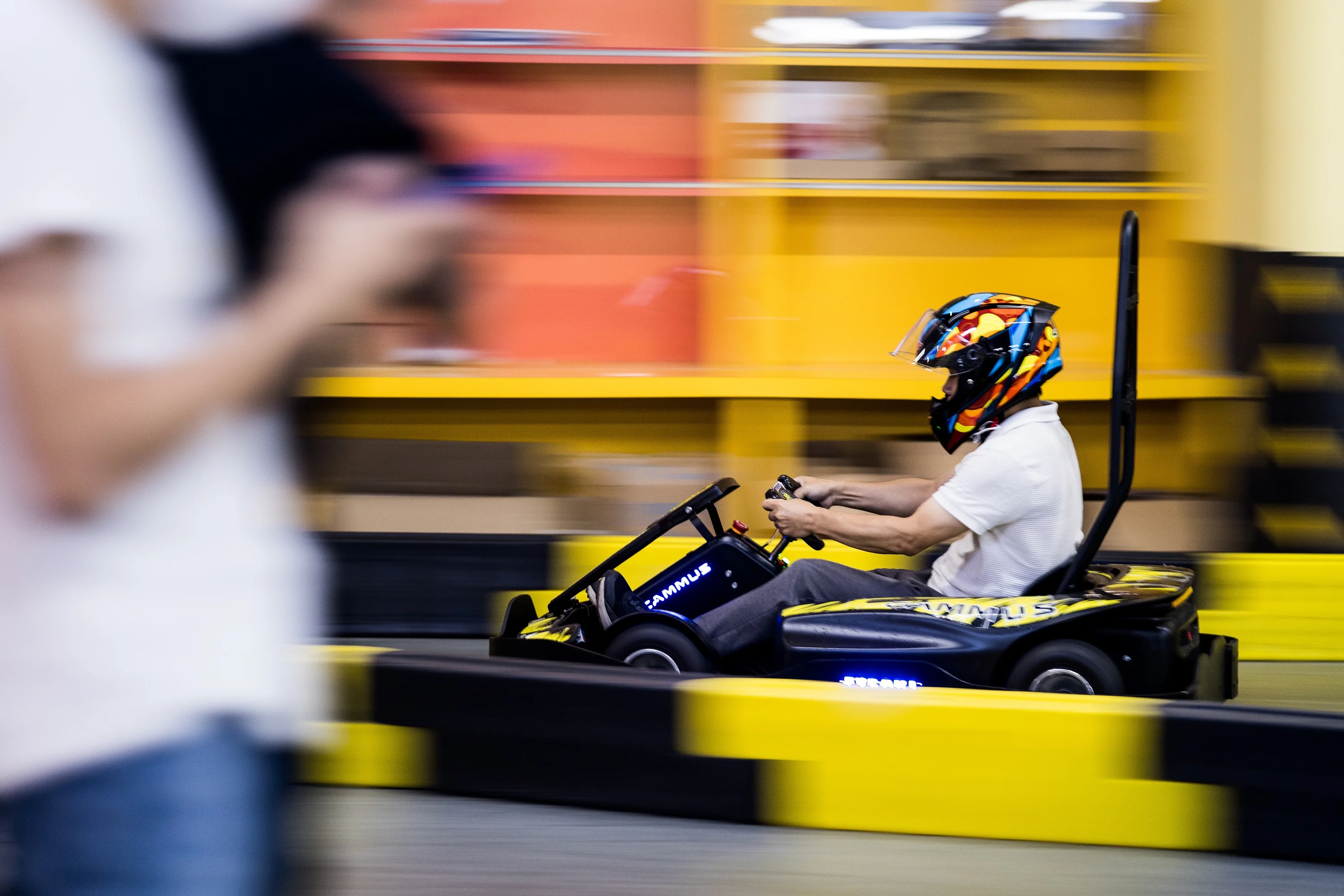 CAMMUS Sale Price Removable Battery Karting Cars Electric Racing Go Karts for Kids Indoor Racing Kart