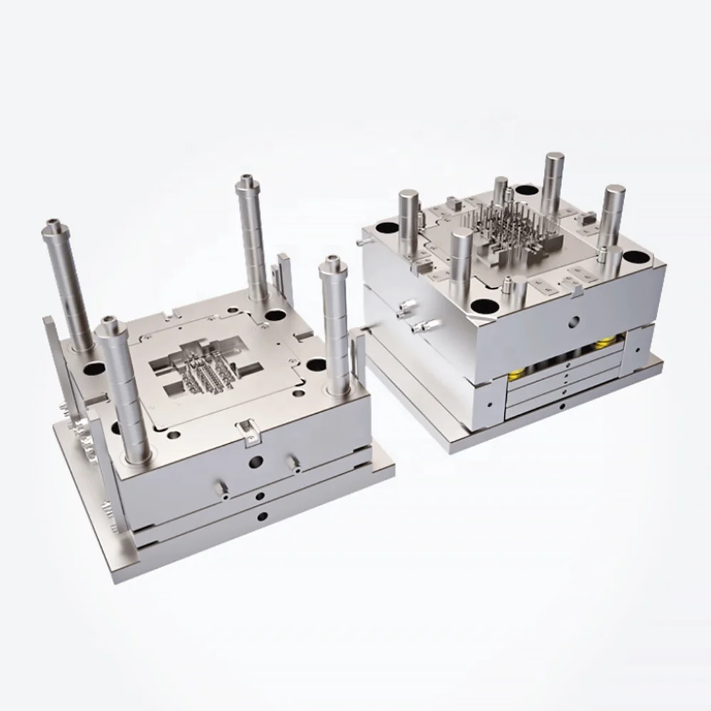 Precision Single Cavity Mold Design Plastic Injection Mould 100% Raw Material For Quality Rubber Silicone Dust Cover