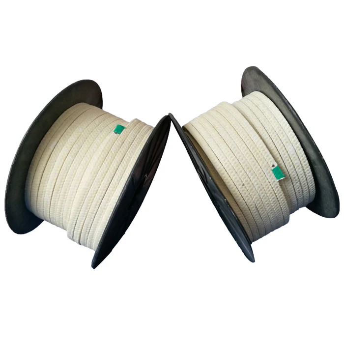 Custom made aramid fiber gland packing Braided gland packing seals for mechanical seals