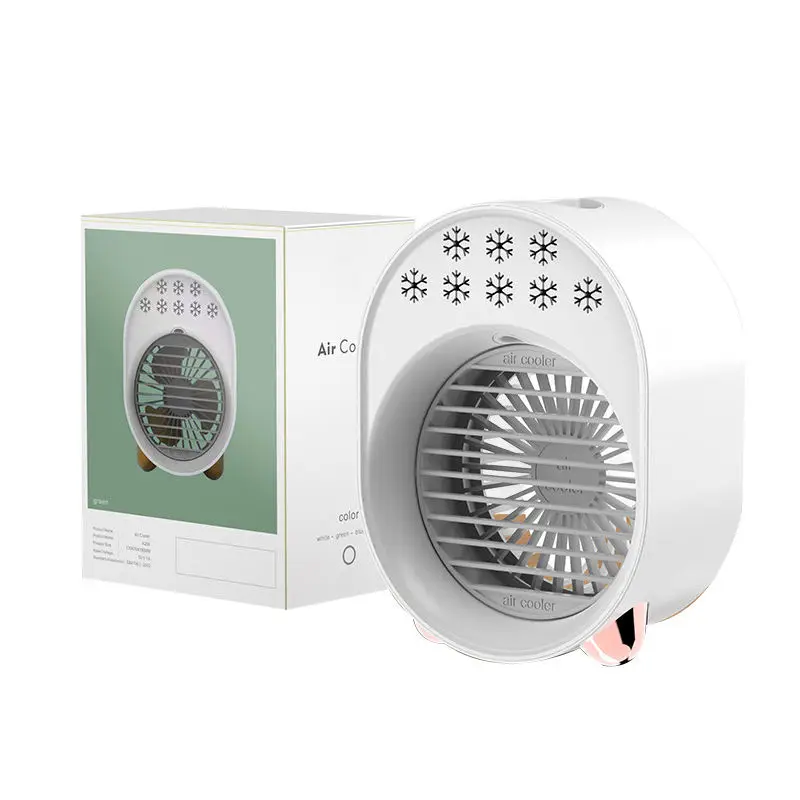 table Battery-Operated USB Electric Appliances Small Table Fans Air Cooler Turbo Circulating Fan Portable Rechargeable Fan