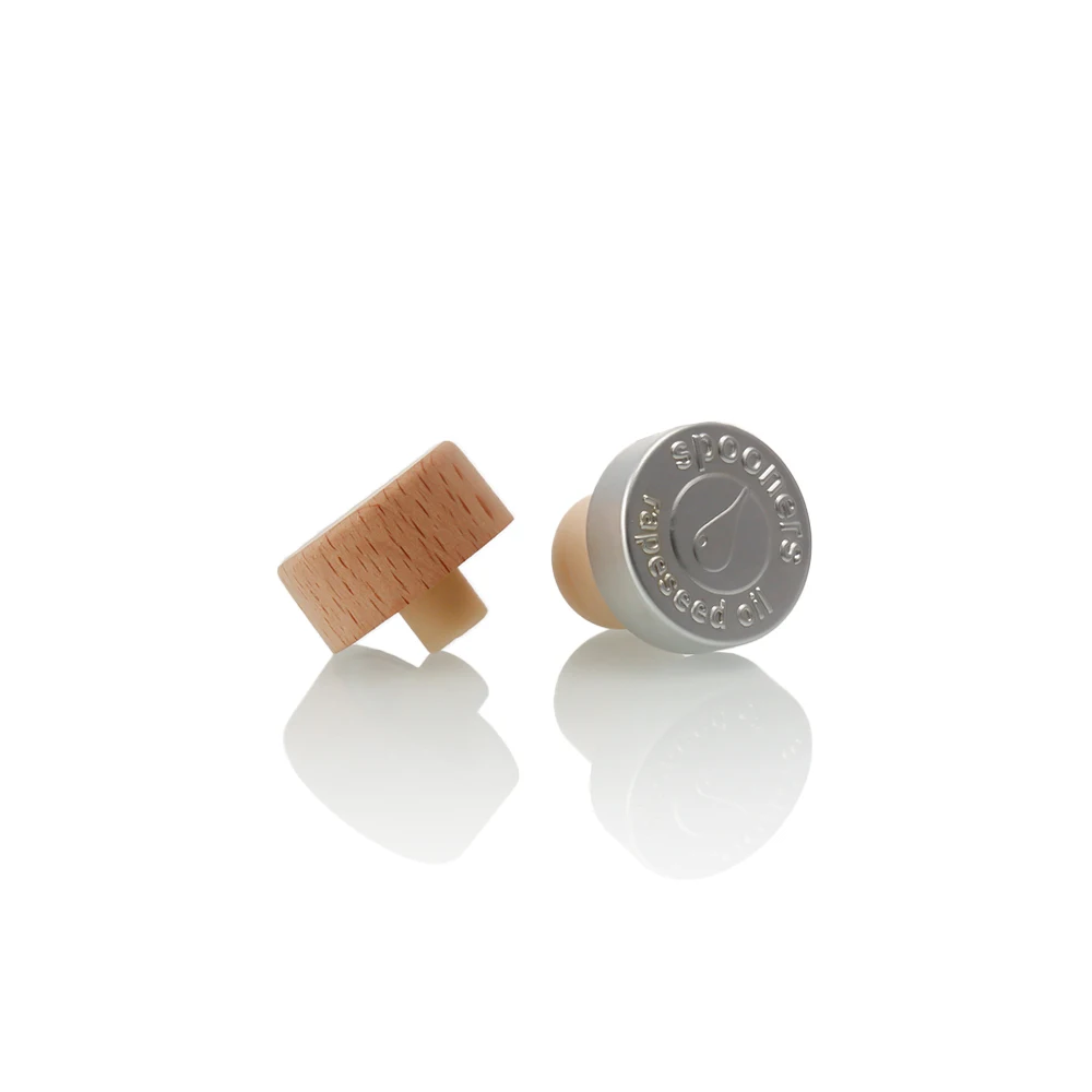 Custom size 19.5mm 19mm Wooden Cork Synthetic T Shape Bottle Stopper for Olive Oil Sauce Avocado colza vinegar cap