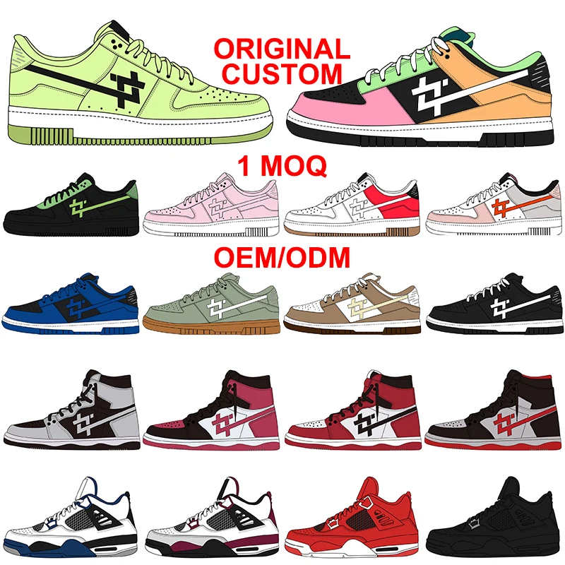 Men High Top s Luxury Sneaker Zapatillas Sneakers Basketball Shoes For Kids Oem Shoes Brand Custom Sneakers For Men