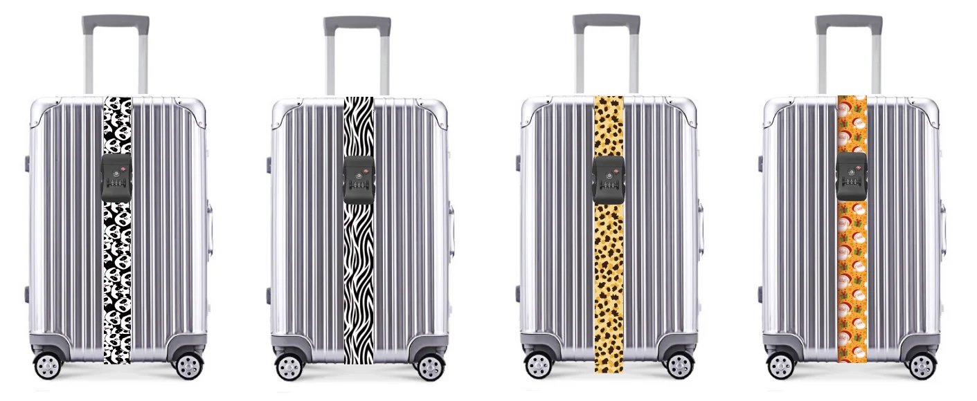 high quality strap for luggage and bags accessory luggage strap for suitcases  customized luggage belt strap for travel