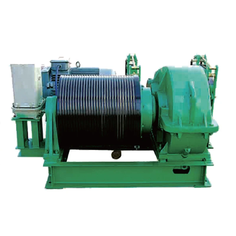 QPQ 650m wire rope electric slipway winch for lifting 300 ton boat