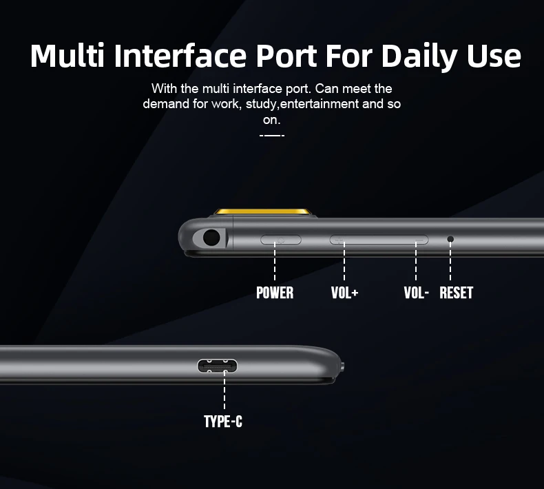 High quality tablet pc android 10inch A133 android wifi tablette with 64GB storage 13.0MP Camera